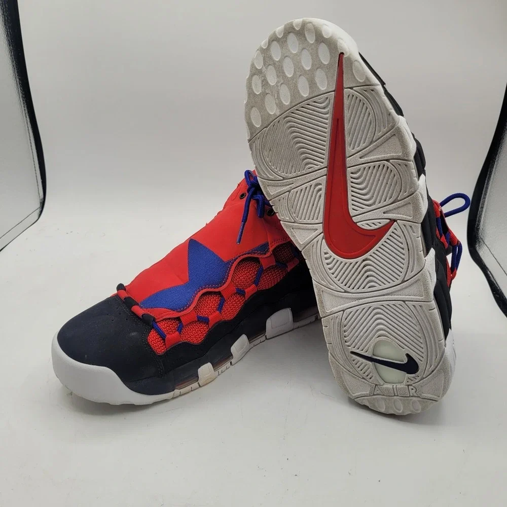Size 11 Nike Air More Money Lone Star State BV2521 001 Mens Shoes Sneakers Texas